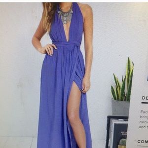 Lulu’s Periwinkle Blue Maxi Dress